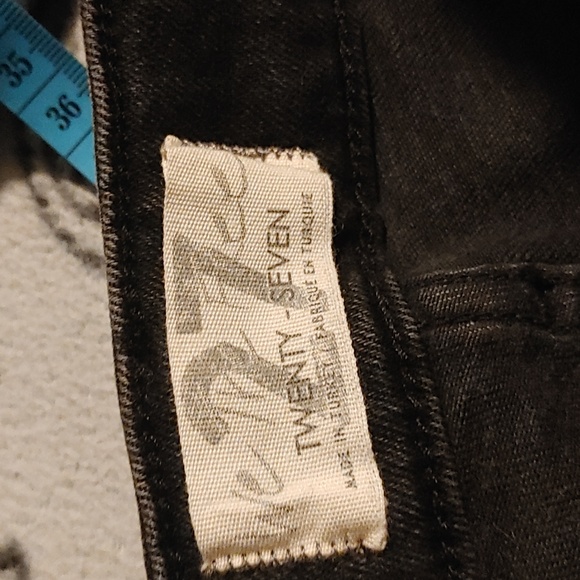 Free People high rise Jegging skinny jeans black wash size 27 NWT - Picture 8 of 10